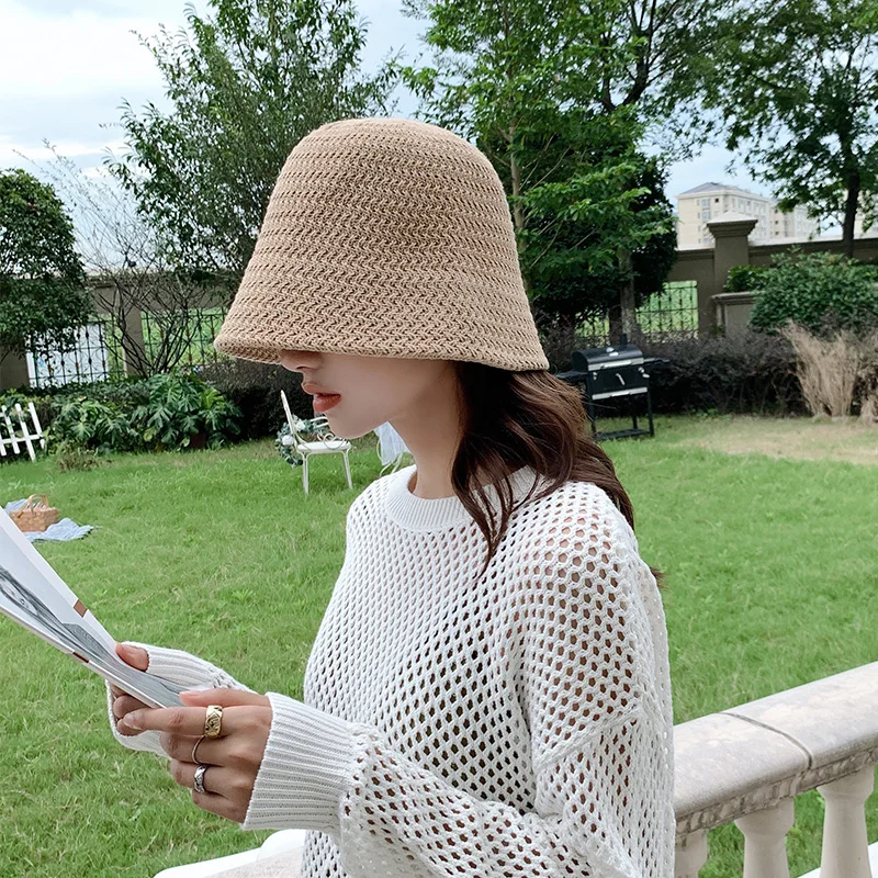 

New Hip Hop Hat Panama Cool Summer Women's Bucket Hats for Teens Felt Wool Caps for Girl Sautumn and Winter Fashion Cap