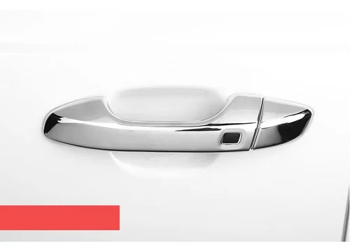 Imagen 2 del producto Para Kia Sportage QL KX5 2016 2017 2018 2019 2020 manija de puerta de coche cromada cubierta de cuenco pegatina embellecedora accesorios de estilo