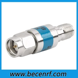 DC-6GHz 2W SMA Male to Female RF Fixed Attenuator 1db.3db.5db.6db.10db.15db.20db.30db 50Ohm