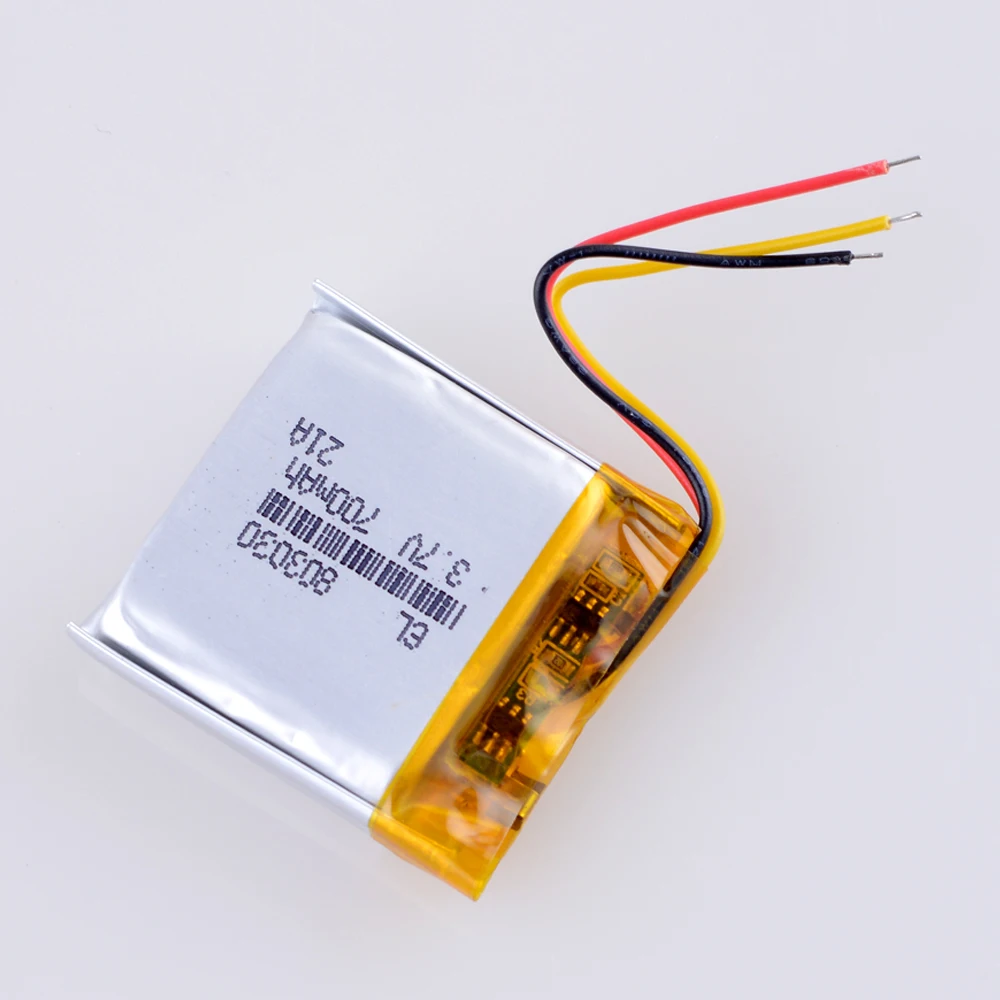 3 linia 753030 3.7V 700mah 803030 uniwersalna bateria litowo-jonowa zainstalowana w słuchawkach JBL E45 GBL światło rowerowe