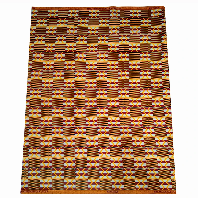 Fashion 2020 African Ankara High Quality Real Wax Fabric Nigeria Kitenge Best Wax Fabric 100% Polyester