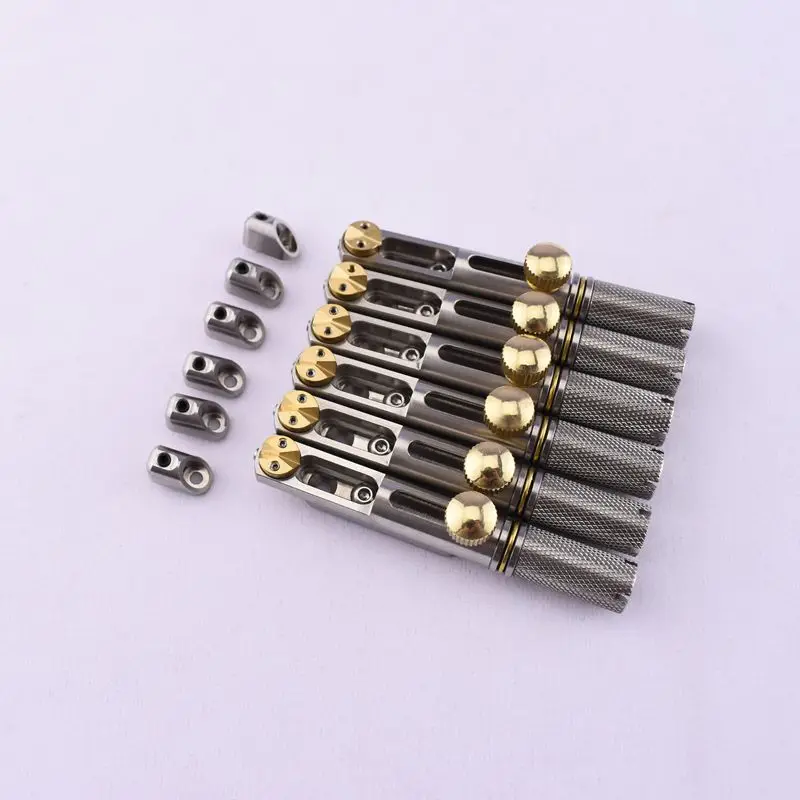 made in japan for 7/8 string headless guitar Metal guitar bridges &guitar tremolos ,fixed bridges high quality easy using