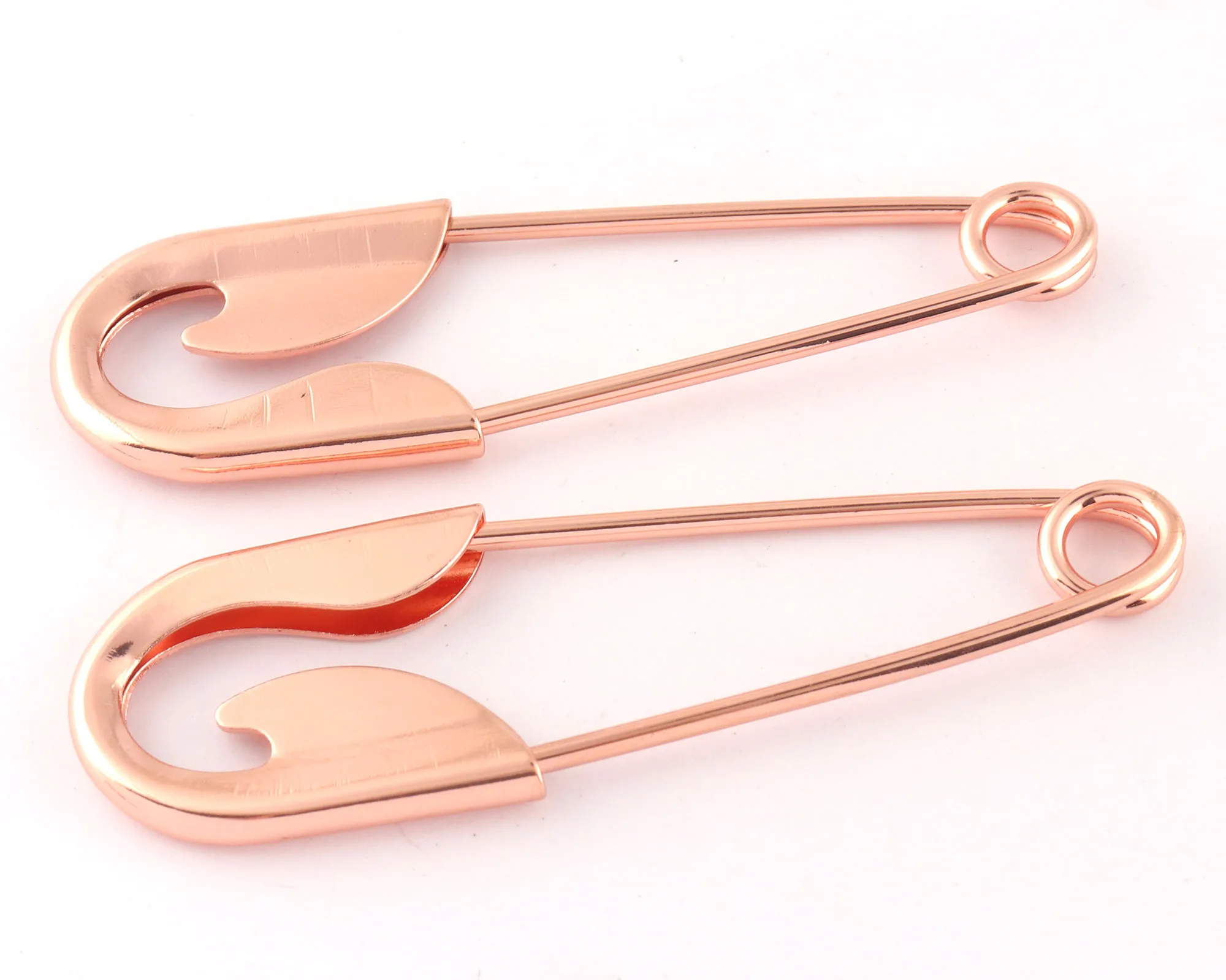 

Rose Gold Large Safety Pin Purse Handbag Making Fix Clothes skirt Fastener Jewelry Charm Fashion Decorate Artistic Crafts