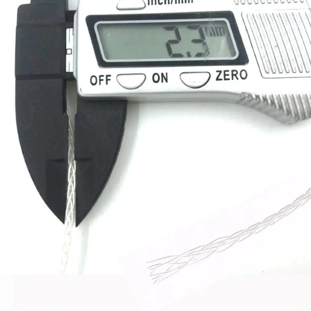 Hi-Fi 2,5 мм стерео 3pin папа до 3,5 мм стерео 3pin мама Hi-End аудио адаптер 8 ядер 7N OCC посеребренный кабель