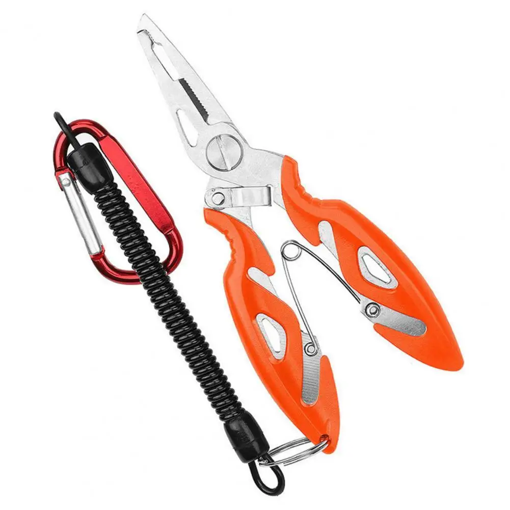 High Quality Fishing Pliers Flexible Wearproof Fish Hook Pliers Lengthened Mouth Angling Pliers