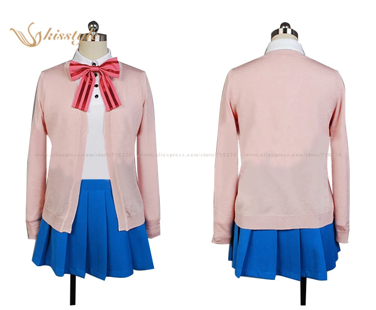 

Kisstyle Fashion Kin-iro Mosaic Alice Cartalet Uniform Cosplay Clothing Costume