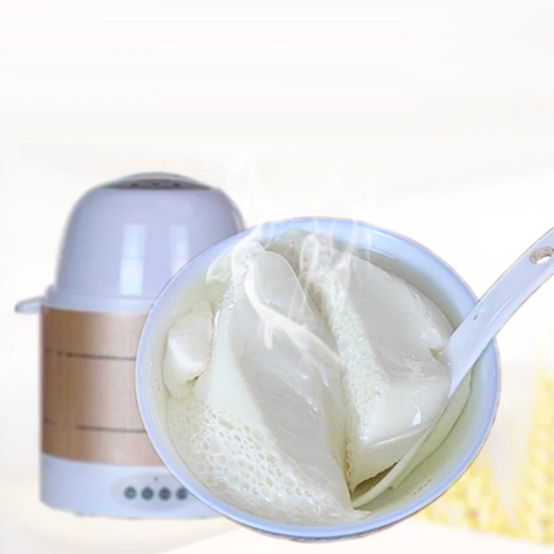 1.8l casa pequena automática tofu que faz a máquina 220v de aço inoxidável máquina de coalhada de feijão iogurte de vinho doce