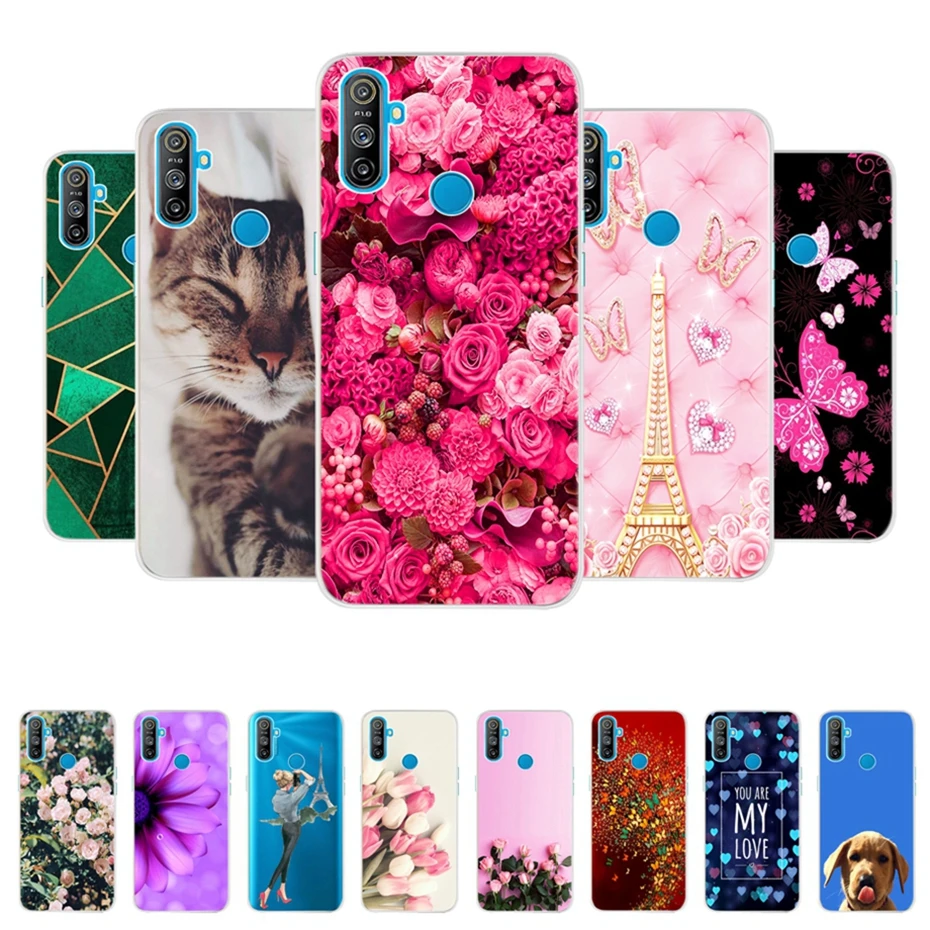 Realme C3 Case Soft Silicone TPU Phone Case For OPPO Realme C3 C 3 RealmeC3 Case Back Cover Protective Coque Capa Funda 6.5 inch
