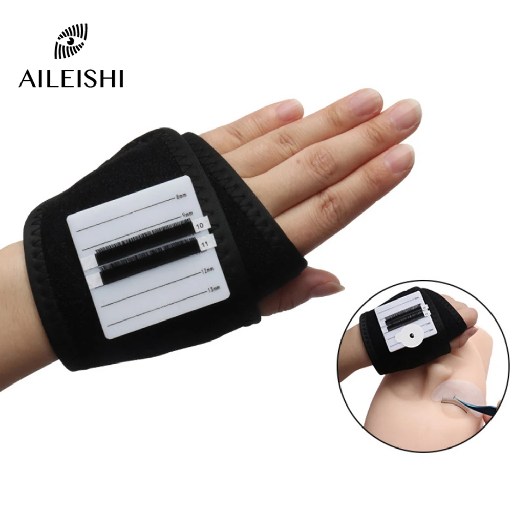 Wimper Extension Handschoenen Makeup Tools Lash Extension Bandage Individuele Wimper Extensions Enten Stand Palet Tool