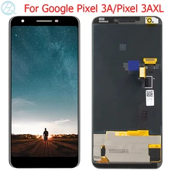 Pixel 3A Display For Google Pixel 3A 3AXL LCD Touch Screen 3A G020A 3A XL G020F Display LCD Screen Glass Panel Assembly