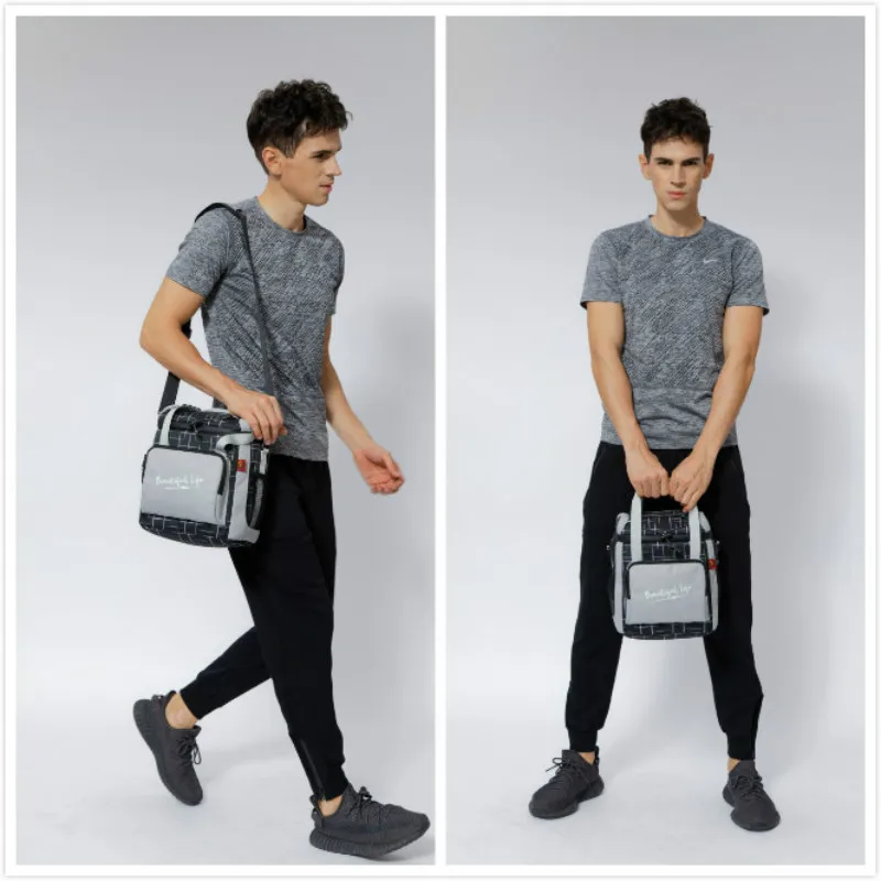DENUONISS-bolsa enfriadora de leche para hombres y mujeres adultos, bolsa aislante de 16 latas, impermeable, portátil, para comida, Picnic, cerveza,