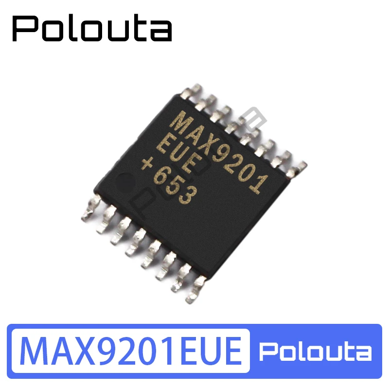 1 Pcs Polouta MAX9201EUE TSSOP16 Low Power Voltage Comparator IC DIY Acoustic Components Kits Arduino Nano Integrated Circuit