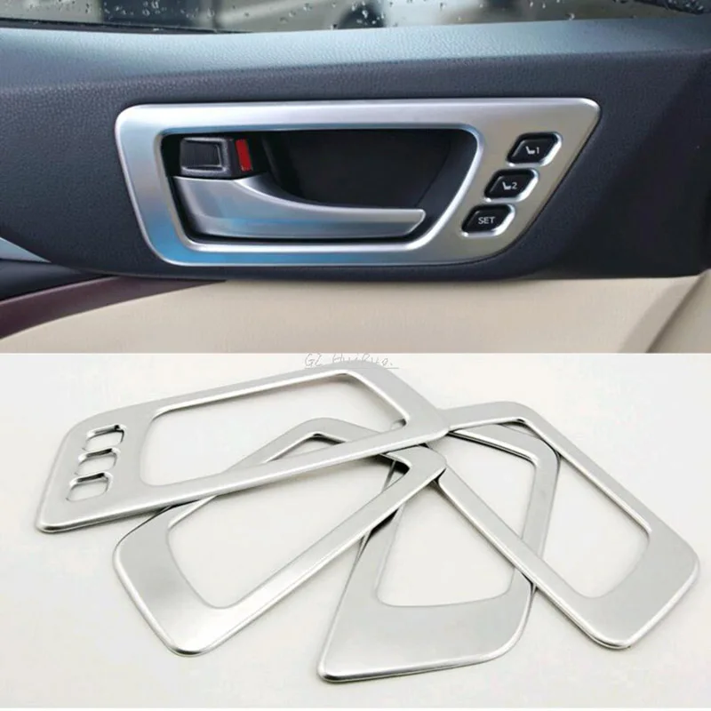 

4pcs for Toyota Highlander 2015 Matt Inner Interior Door Handle bowl cover trim