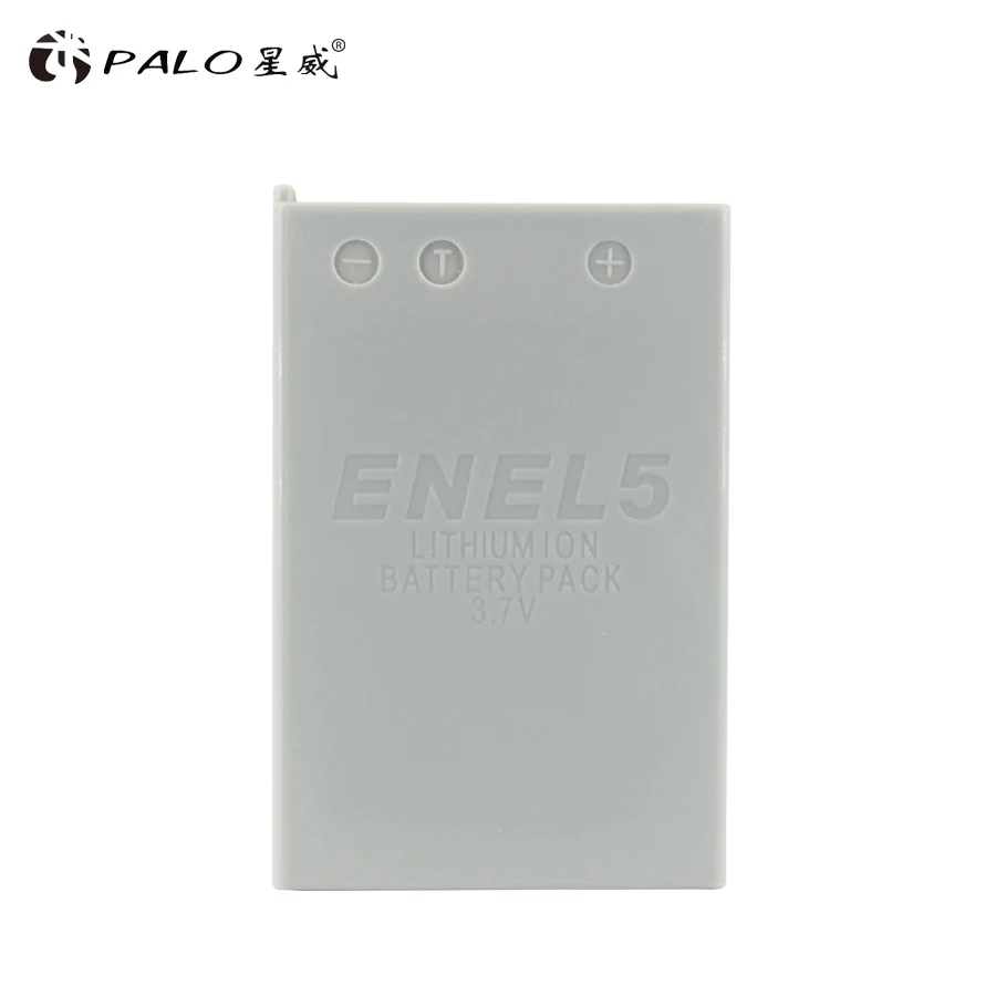 PALO-batería para cámara Digital, EN-EL5 de 1600mAh EN EL5 ENEL5 para Nikon Coolpix P4 P80 P90 P100 P500 P510 P520 P530 p5000 P5100 5200