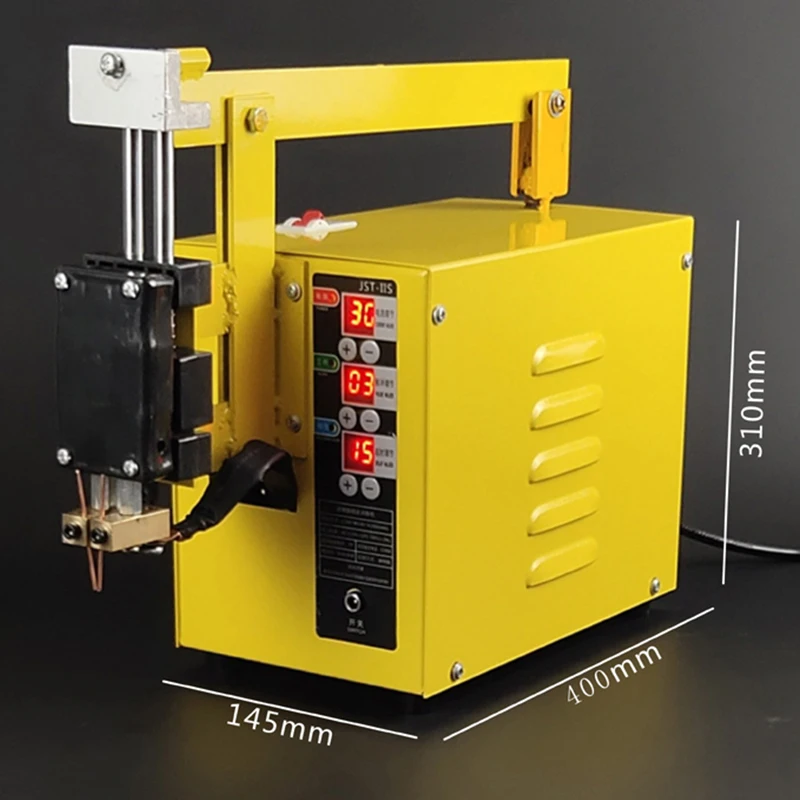 Soldadores de batería por puntos, soldador automático de alta potencia de 3KW, 5KW, Pedal para máquina de soldadura por puntos de pulso de batería 18650, nueva actualización de JST-IIS