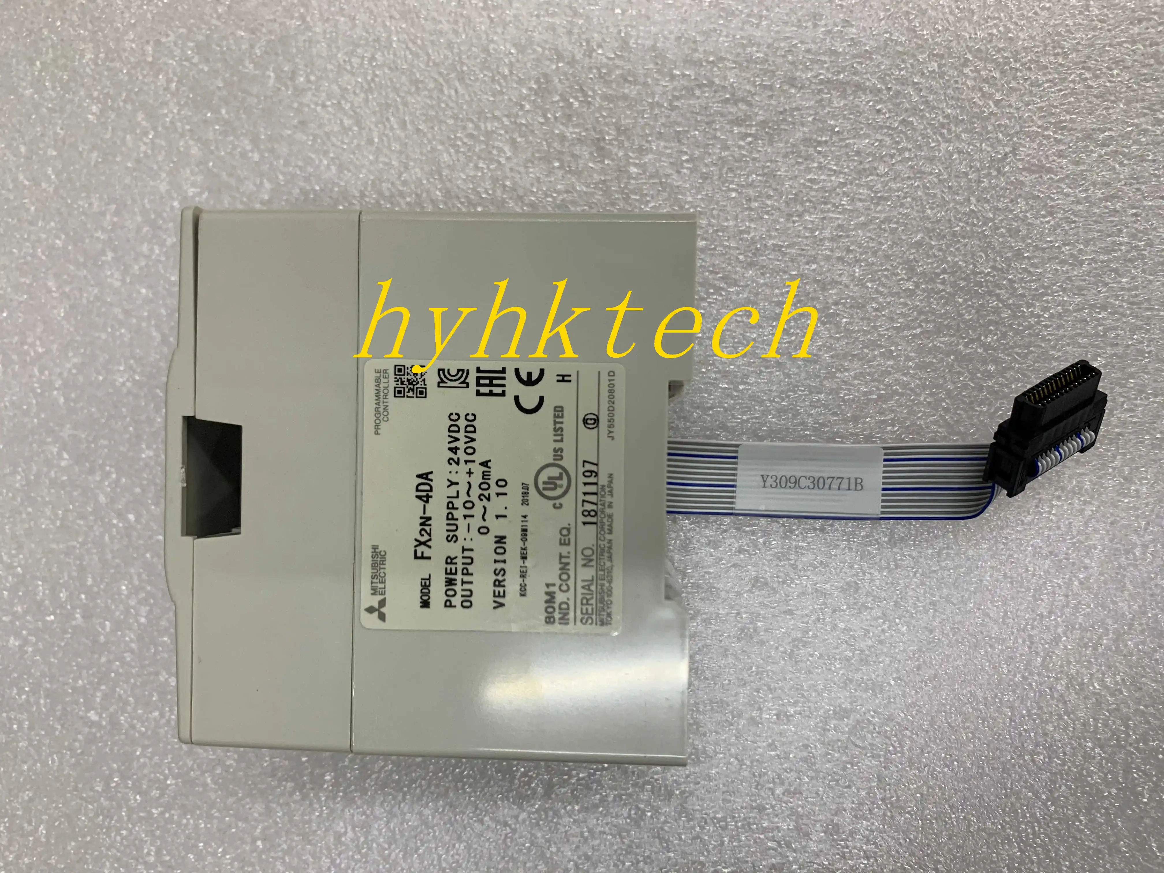 Original PLC โมดูล FX2N-4DA FX2N-4DA-TC FX2N-4DA-PT,พร้อมสต็อก