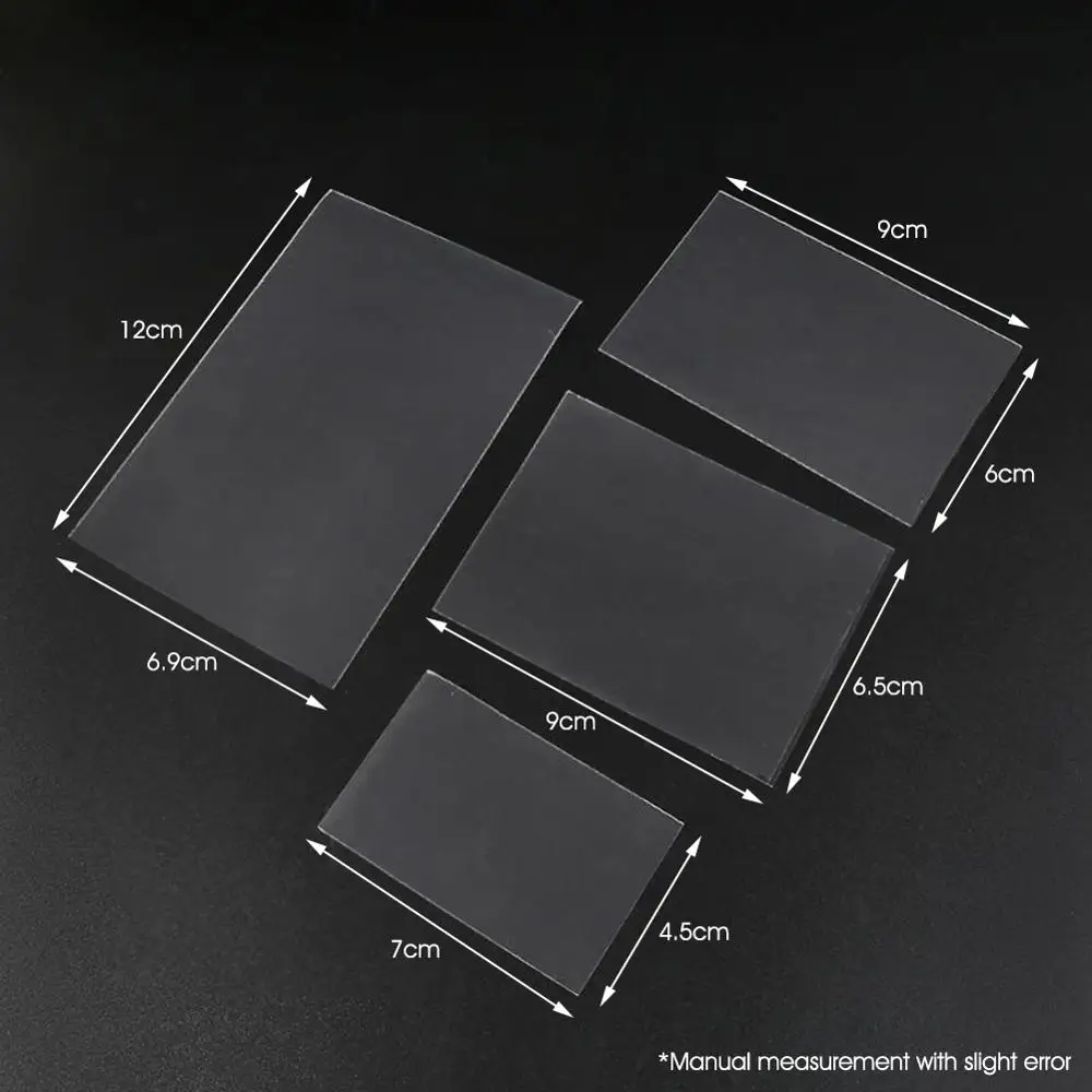 100Pcs Transparent Card Sleeves Magic Board Game Tarot Poker Cards Protector Bag 65*90mm 60*9mm 45*70mm 69x120mm