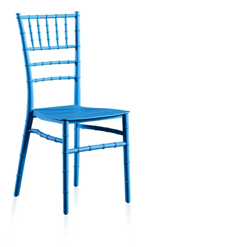 Plastic Castle Tiffany Chair, Banquet Wedding Chiavari Dining Chair