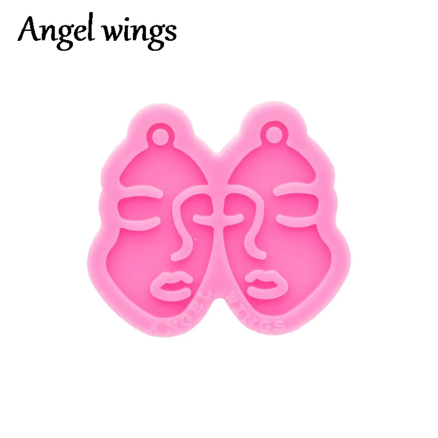 DY0314 Kite/Rabbit/Girl Face Earrings Silicone Molds, Make Crafts with Epoxy DIY Handmade charms Resin art Mold