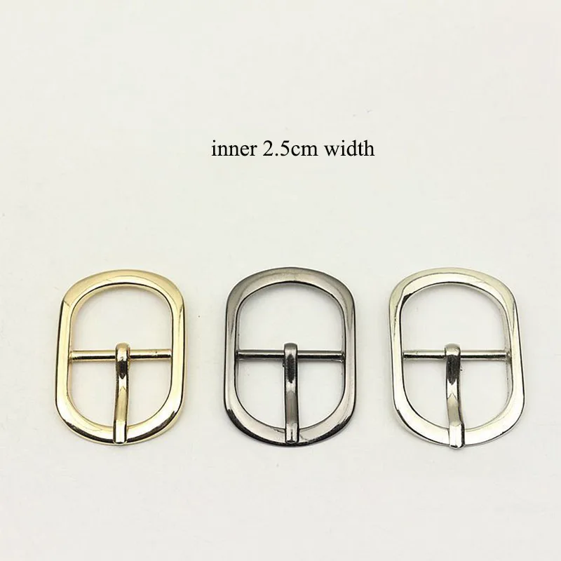 

5pcs 25mm Metal Pin Roller Tri-Glide Buckle Bags Shoes Belt Slider Buckles DIY Leather Craft Adjust Clasp Hardware Accessories