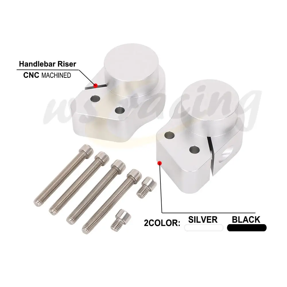 

Motorcycle Aluminum Alloy CNC Handlebar Riser clamp For VOGE 300RR RR300 300 RR