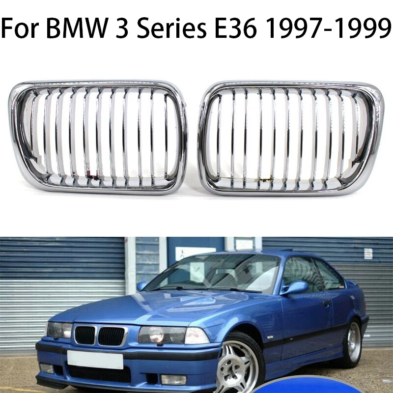 

Обновление для BMW 3-series E36 318i 320i 323i 325i M3 4 Door 1997-1999 передняя решетка радиатора капота переднего бампера радиатора гриля