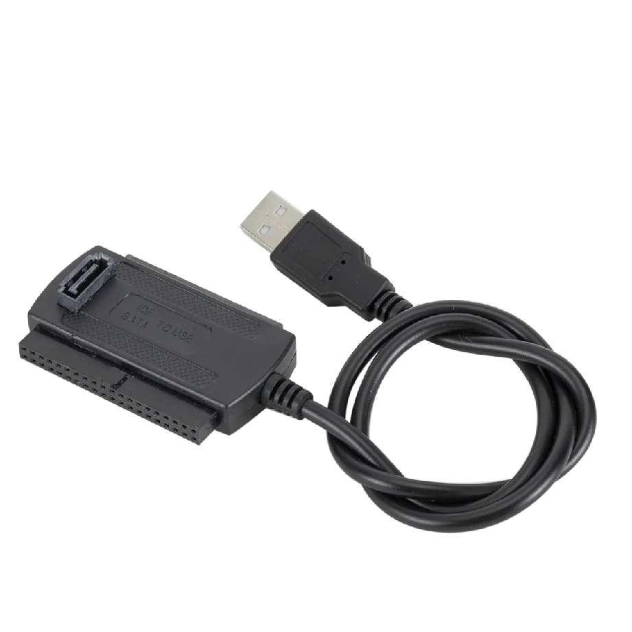 Grwibeou-Cable adaptador para disco duro HDD SSD, convertidor de interfaz de datos, 3 en 1, USB 2,0 a IDE / SATA de 2,5 ", 3,5", 480 Mb/s