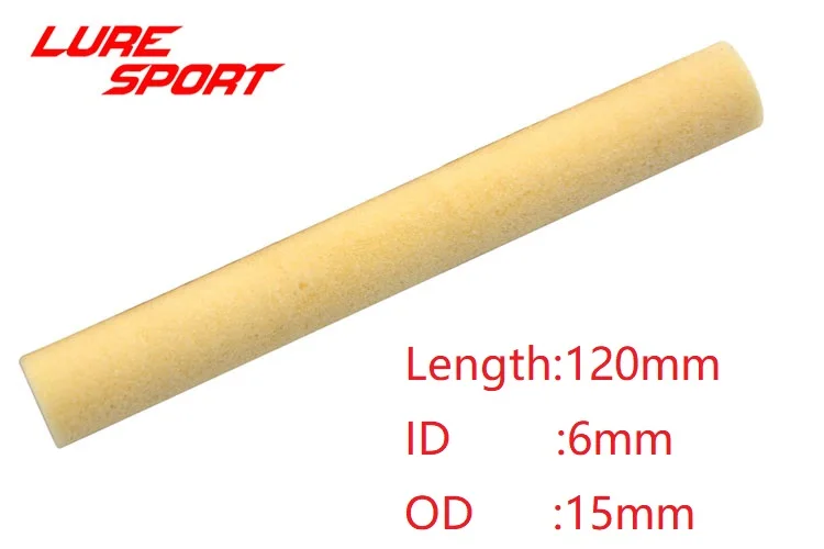 LureSport Padding tube 6pcs 12cm PU pipe Rod building components DIY Repair Fishing Rod accessory