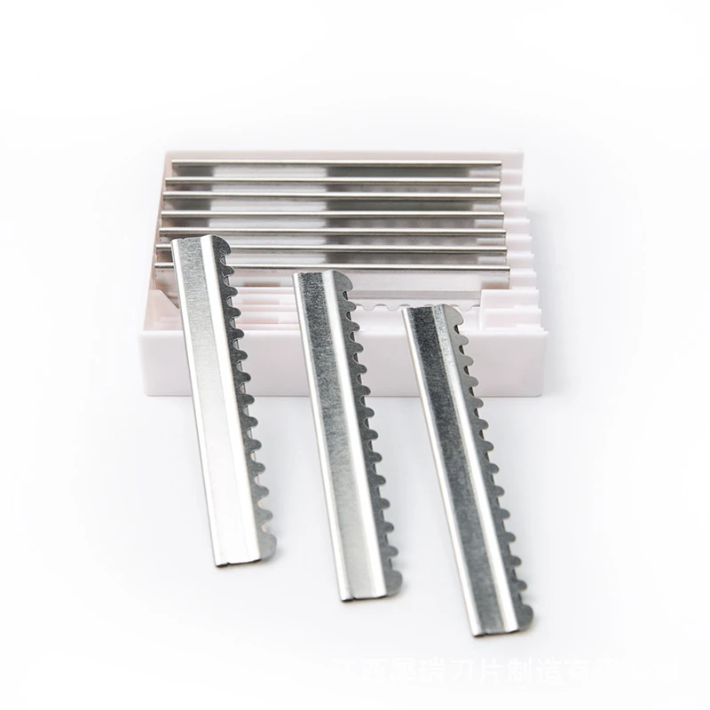 50/100pcs Sawtooth Razor Replacement Heads Type Salon Blades Home Pro Tool Hairdressing Hair Face Shaving Cutting Styling G0323