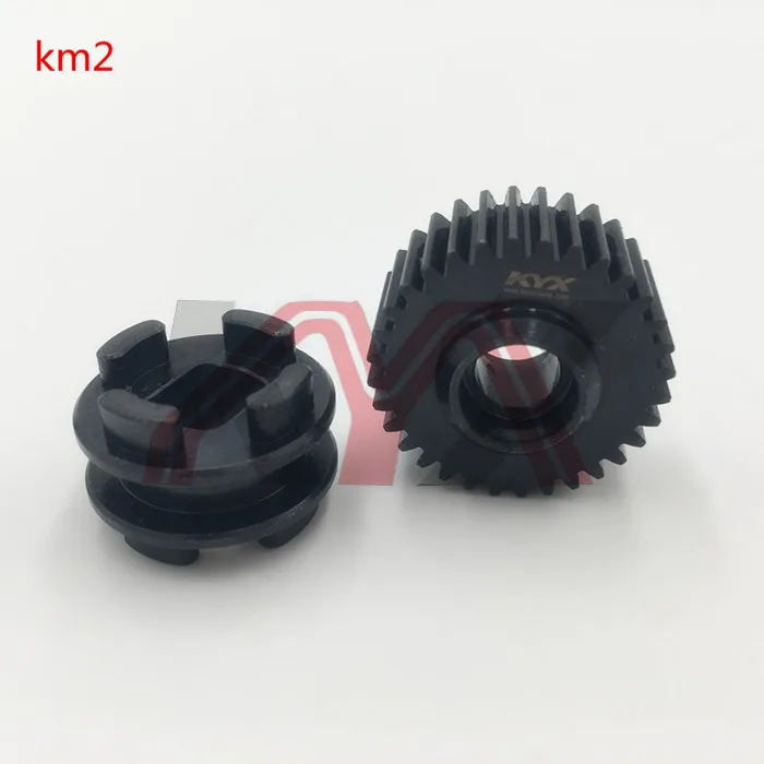 

KYX Racing Hardened Steel Gear Set 2pcs for 1/8 RC Crawler Car Traction KM2 Two Speed Gearbox