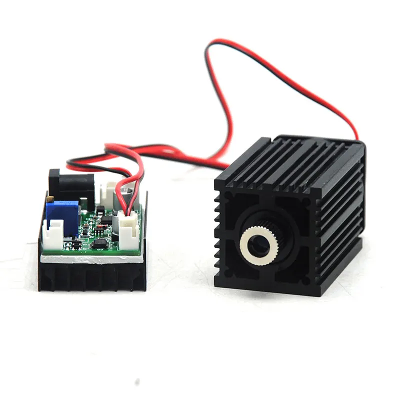 532nm 100 mw groene laserdiodemodule Focusseerbare kop Dot Positioneringslichten 12V Driver TTL