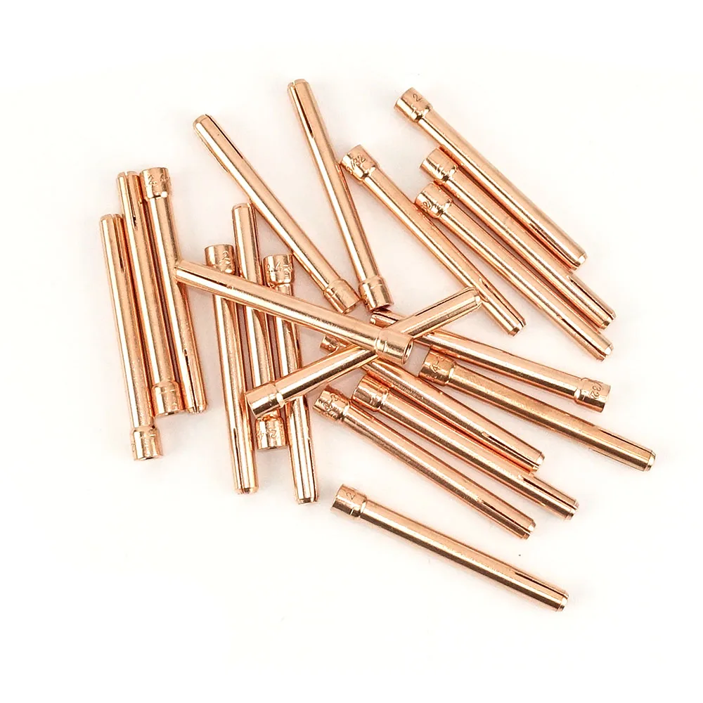 TIG Torch Consumables WP17 WP18 WP26 TIG Collet Body for 1.0mm 1.6mm 2.0mm 2.4mm 3.0mm 3.2mm Welding Electrodes Clamping