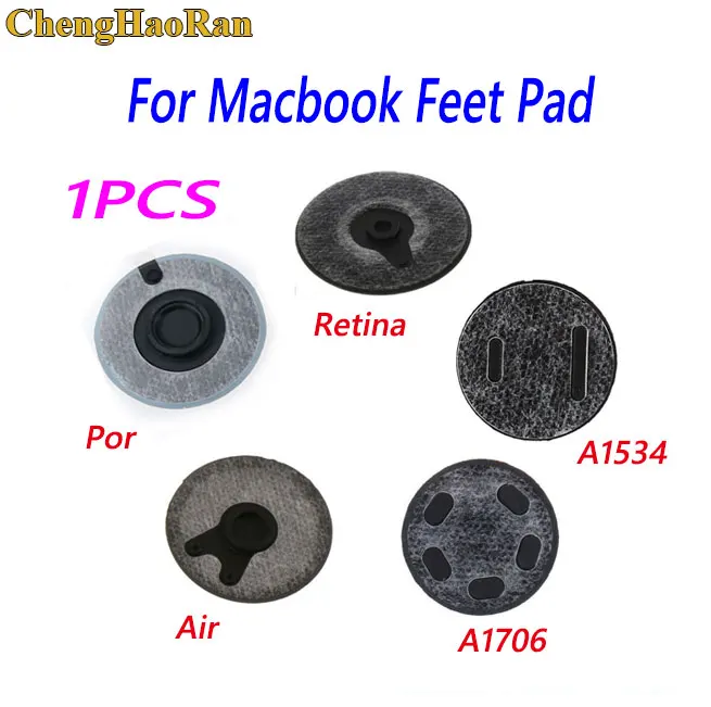 1PC Rubber Foot Laptop non-slip mat Feet Pad for Macbook Pro Retina A1398 A1425 A1502 OEM Bottom Case Rubber Foot Stand Holder