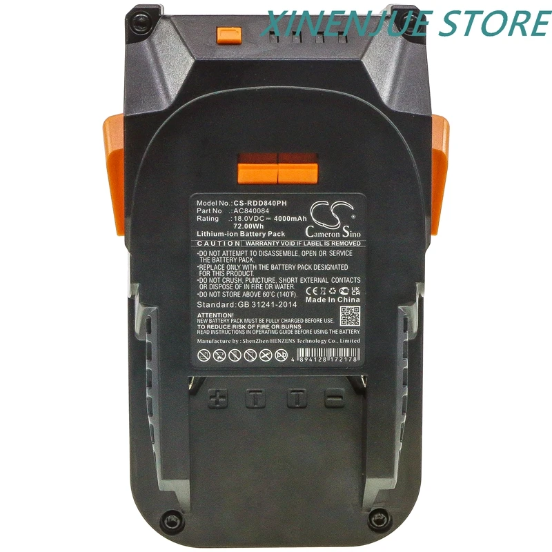 Power Tools 18V/4000mAh Battery L1815R for AEG BFL 18,BHO 18,BKS 18,BMS 18C,BS 18C,BS 18G,BSB 18,BSB 18 G,BSB 18 LI,BSB 18 STX