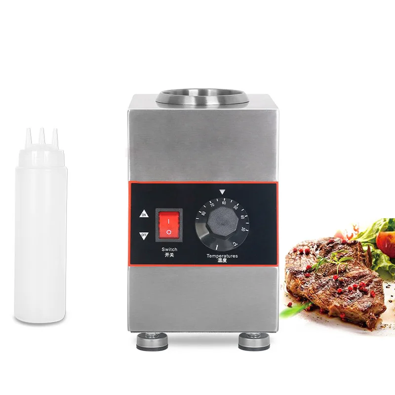 Elektrische Marmelade Heizung Füllstoff Erhaltung Edelstahl Kommerziellen Sauce Wärmer Schokolade Erwärmung Maschine