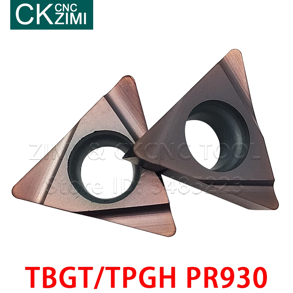 Inserts TBGT060104L TPGH080202L TPGH090202L TPGH090202L TPGH110302L TPGH110304L PR930 inserti in metallo duro utensili CNC