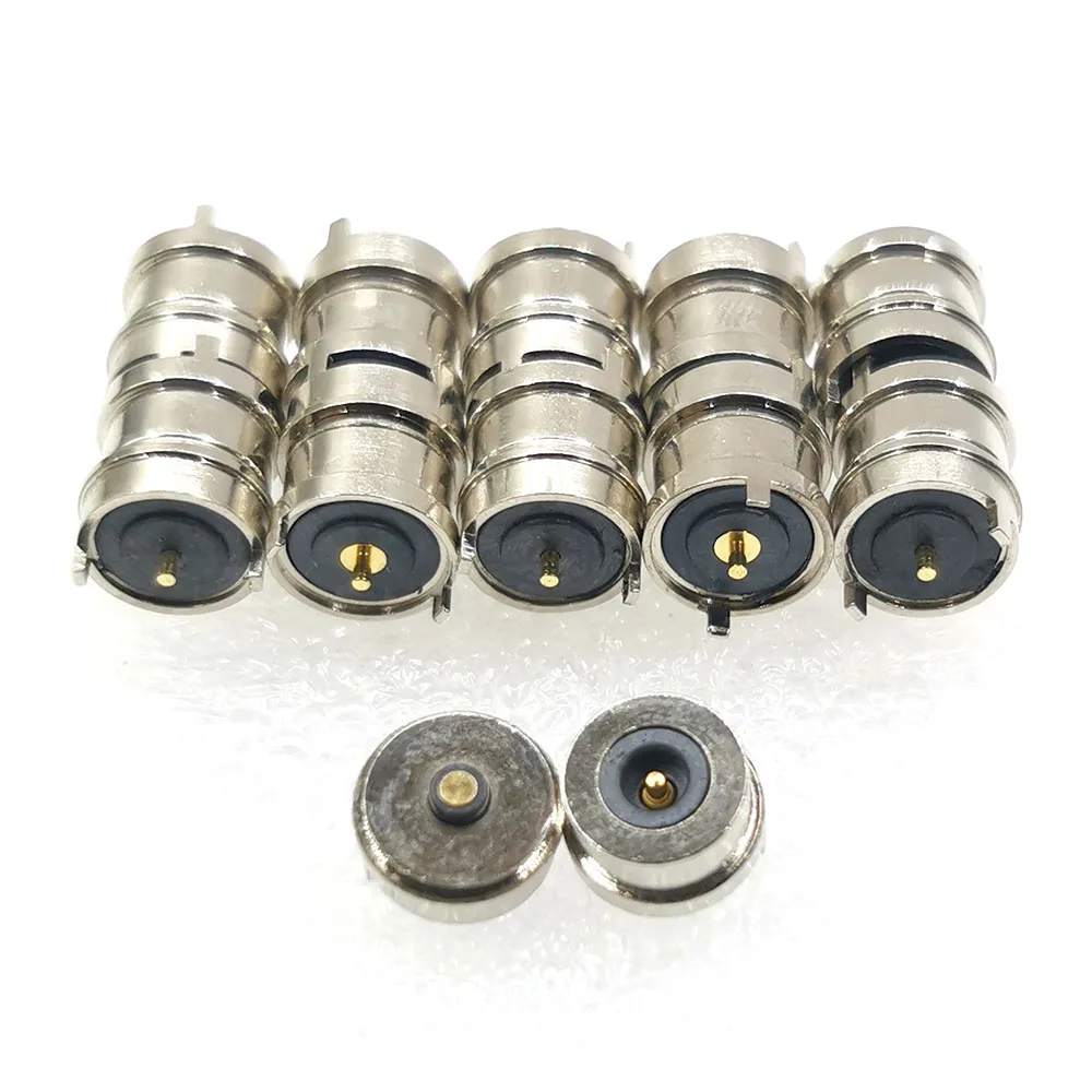 1-10 Pairs Mini 8mm connettore magnetico impermeabile Pogo Pin maschio femmina 5A DC Plug LED Smart Electronic Power Charge Jack Port