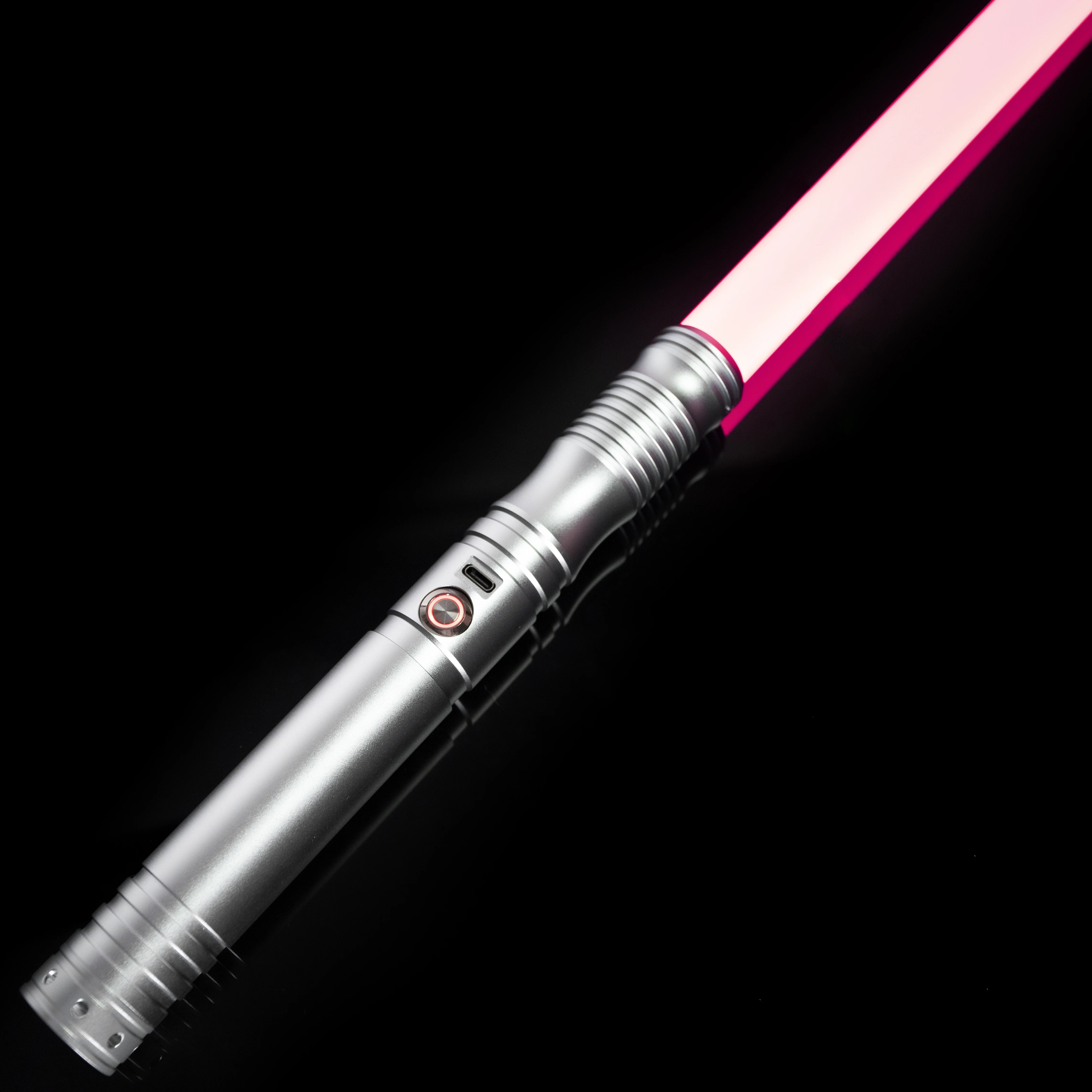 

LGT Lightsaber -Metal Hilt Force FX Heavy Dueling Light Saber Infinite Color Changing with 9 Sound Fonts Sensitive Smooth Swing