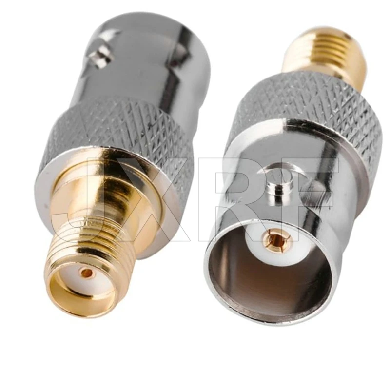 Imagem -05 - Adaptador Coaxial rf Sma Fêmea para Conector Fêmea Bnc 100 Pcs