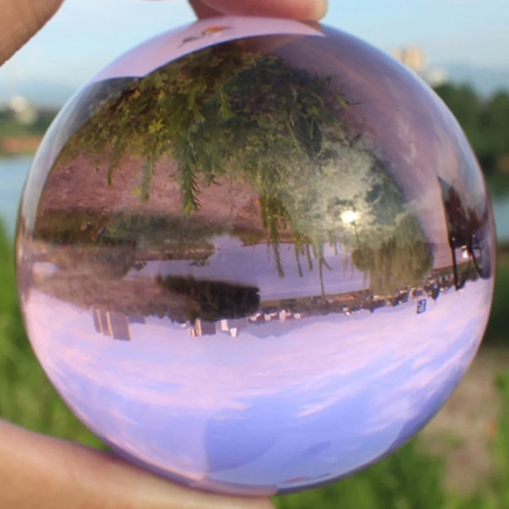 

Розовый кристалльный шар из Кристалла K9 40/50/60 мм