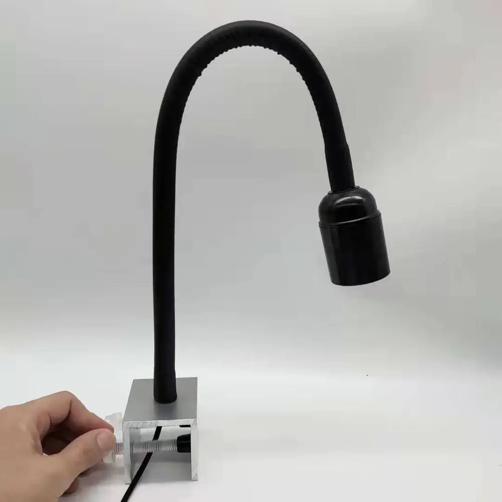 LED Clamp Lamp Stand for Fish Tank Glass, Aquarium Parts, Lighting Accessories, Fixture for Worktable, DIY