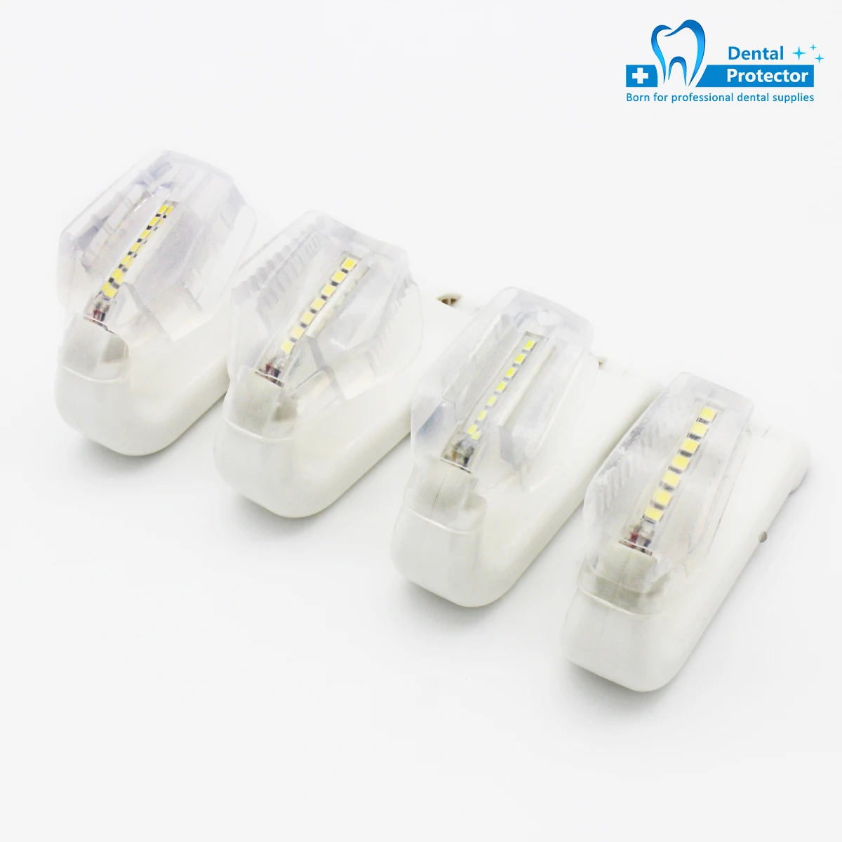 Dentist Wireless Rechargeable Intro Oral LED Lighting Easy Bite Block Light Lamp Suction Tip