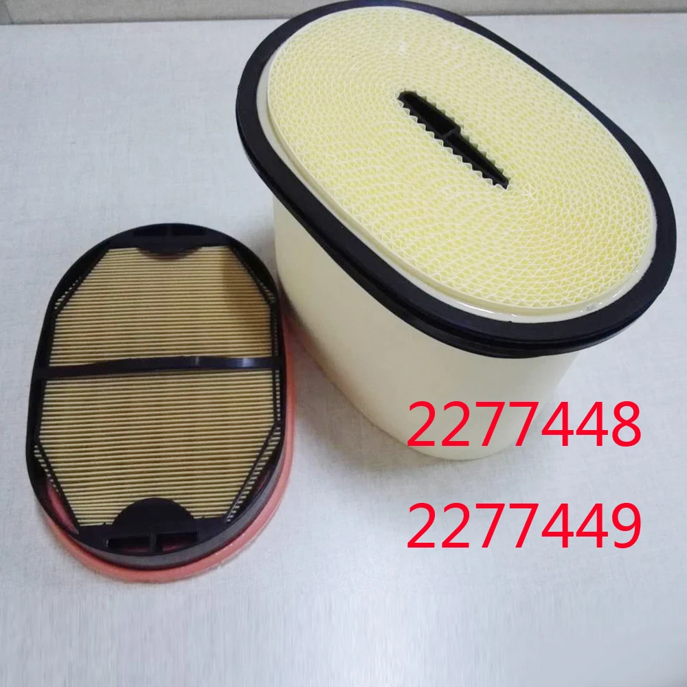 for  C AT PARTS CATERPILLAR 428 E AIR FILTER SET No. 2277449 + 2277448