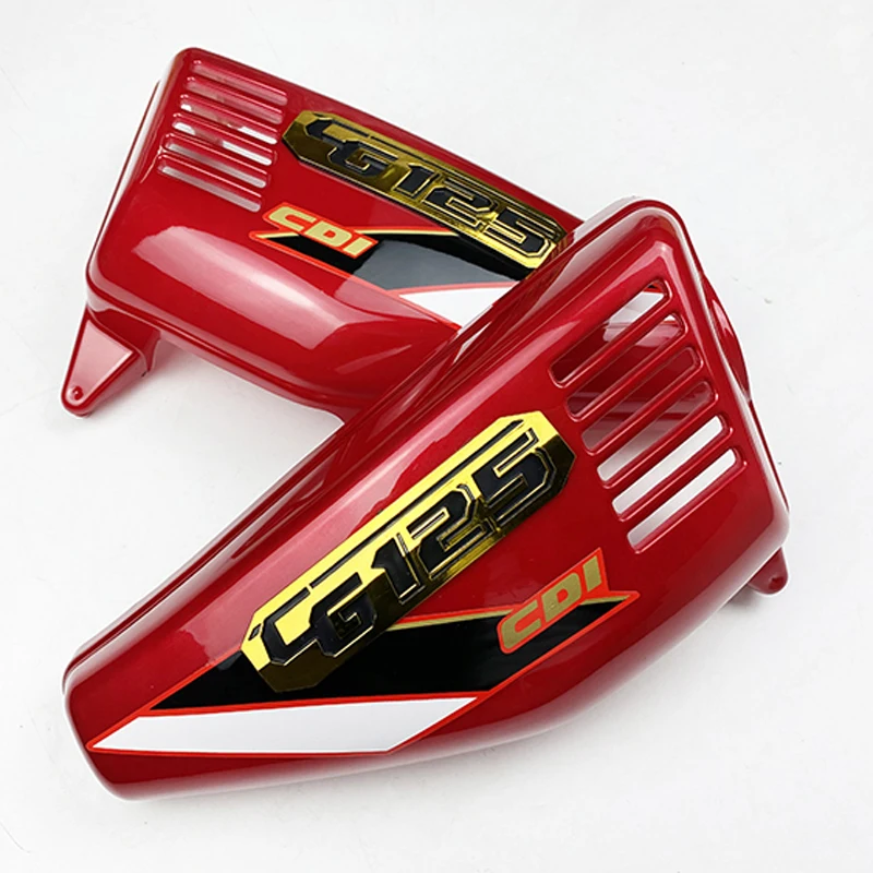 Motorcycle Plastic Parts of Side Cover Battery Tool Panels for Honda Lifan Dayang CG125 New CG 125cc Right Left 1 Pair for Sale