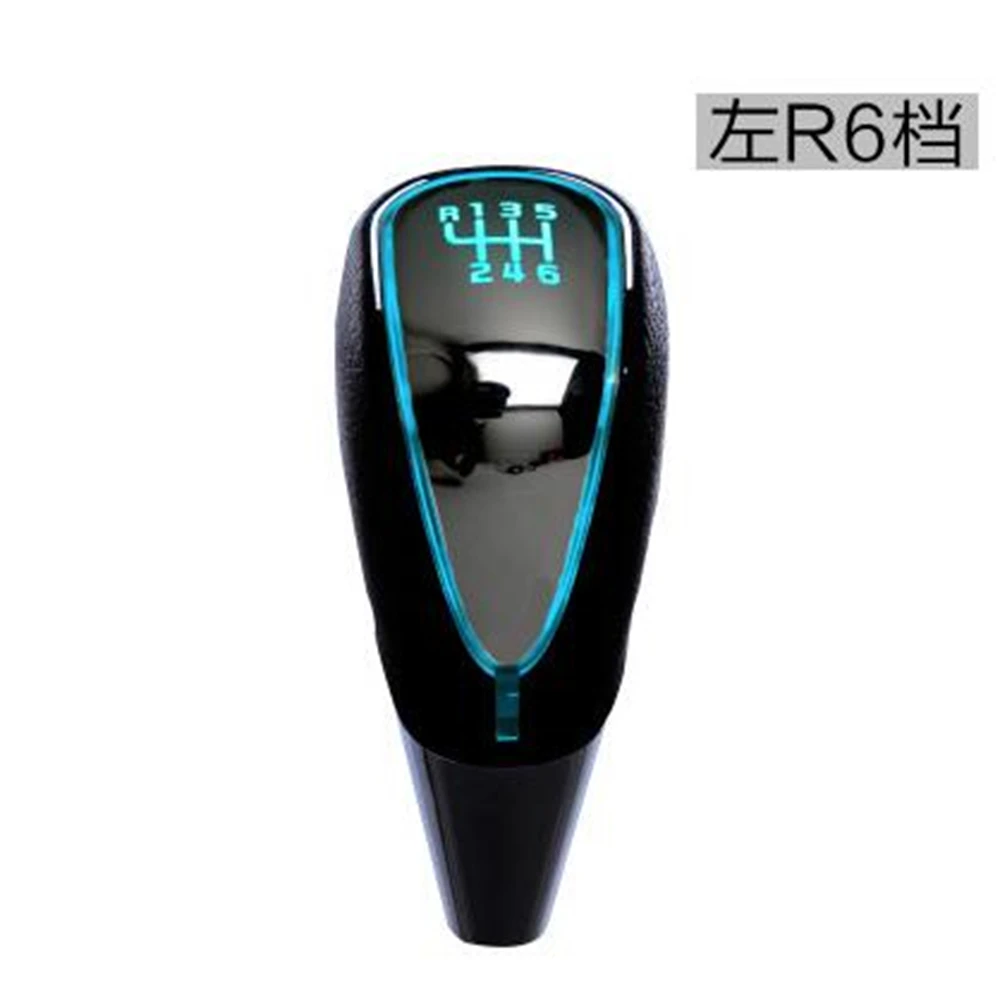 7 colors changes Activated Gear Shift Knob Car Logo LED Light Cigarette Lighter Charger Fit For Honda Toyota Nissan Mitsubishi