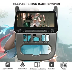 Android 14 8G Ram Car Autoradio Multimedia Player PC Tablet Stereo For Renault Logan Sandero Dacia Duster 2010+ Gps Navigation