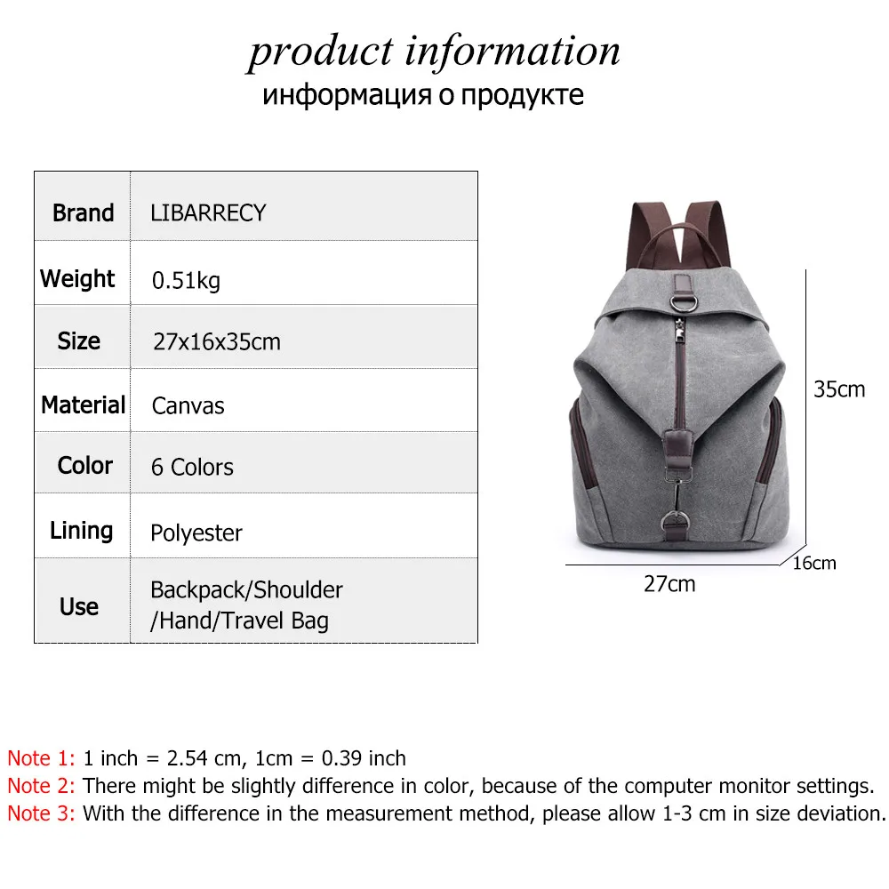 Imagem -05 - Mochila de Lona Feminina Bolsa de Ombro com Fivela Design Antifurto Mochila Escolar para Meninas Bolsa de Viagem Casual de Alta Qualidade