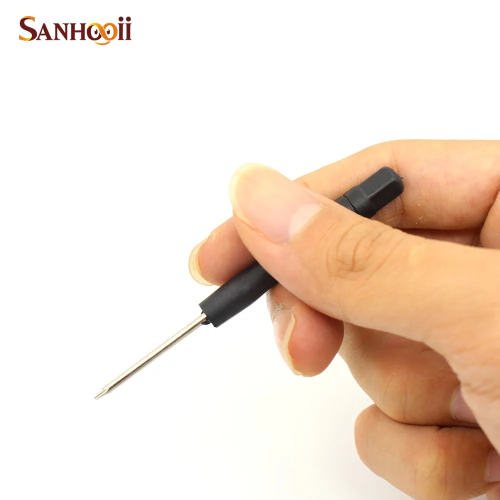 SANHOOII لتقوم بها بنفسك 1 قطعة مفك برغي دقيق الهاتف أداة إصلاح التفكيك آيفون 5s 6 6s زائد مشقوق/فيليبس/Y-Type/Pentalobe 0.8