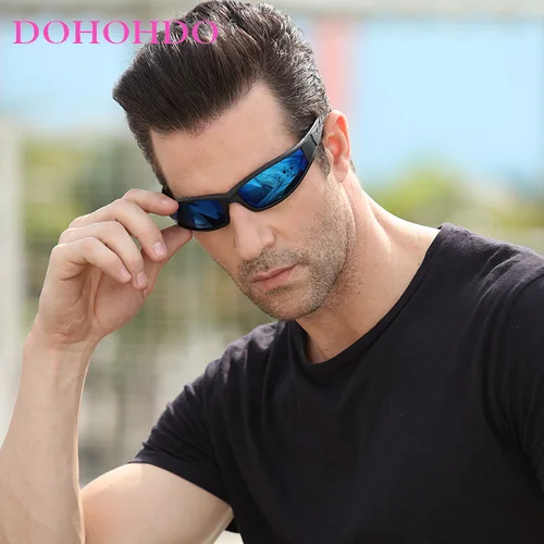 DOHOHDO, diseño de marca, gafas de sol polarizadas de visión nocturna para hombre, gafas de sol de conducción Retro clásicas para hombre, gafas UV400 para mujer