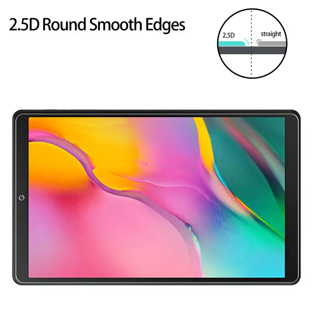 Tempered Glass For Samsung Tab A 10.1 2019 SM-T510 Screen Protector Anti Scratch Protective Film for SM-T515 T510 Glass Film